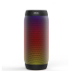 Enceinte Bluetooth LED Colorée Stéréo HiFi Sans Fil Avec Radio FM AUX NFC et Microphone Intégré Autonomie 8h