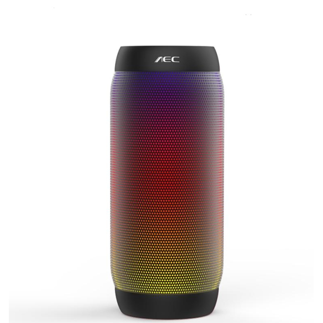 Enceinte Bluetooth LED Colorée Stéréo HiFi Sans Fil Avec Radio FM AUX NFC et Microphone Intégré Autonomie 8h - www.yonis-shop...