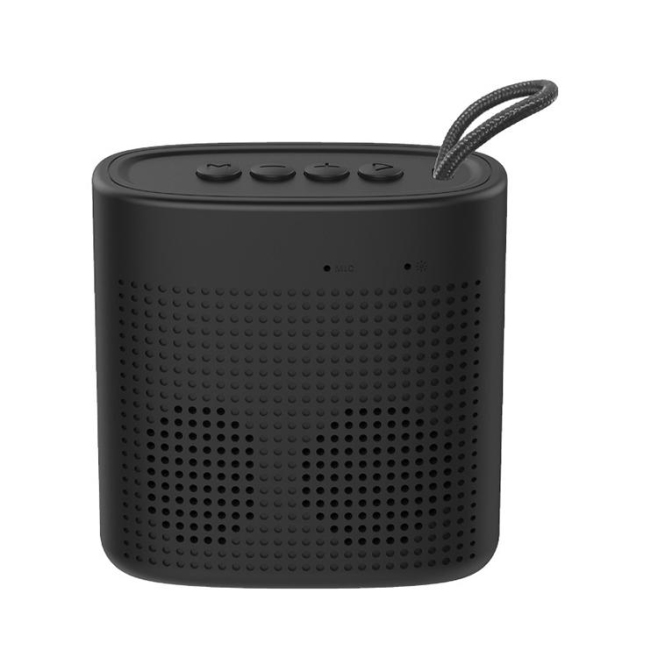 Mini Enceinte Bluetooth Portable EBS-037 Son Puissant et Basses Profondes Autonomie 4h Mains Libres USB TF - www.yonis-shop.com