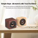 Mini Enceinte Bluetooth Bois Mega Bass Portable Sans Fil Autonomie 8h Version 5.0 Speaker Puissant - www.yonis-shop.com