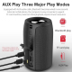 Enceinte Bluetooth HiFi Bass 5W Autonomie 30 Jours Support Mains-Libres USB AUX - www.yonis-shop.com