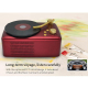 Enceinte Bluetooth Vintage Autonomie Longue Durée Antenne FM Sensible Haut-Parleur 40mm Puissance 10W Son HD - www.yonis-shop...