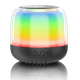 Mini Enceinte Bluetooth Lumineuse LED RGB Effet 360° Avec Super Bass et Autonomie Longue Durée - www.yonis-shop.com