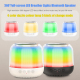 Mini Enceinte Bluetooth Lumineuse LED RGB Effet 360° Avec Super Bass et Autonomie Longue Durée - www.yonis-shop.com