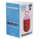 Enceinte Bluetooth Portable Stéréo Sans Fil V5.0 Avec Micro Intégré Appels Mains-Libres Support TF USB AUX FM - www.yonis-sho...
