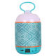 Enceinte Bluetooth Portable Stéréo Sans Fil V5.0 Avec Micro Intégré Appels Mains-Libres Support TF USB AUX FM - www.yonis-sho...