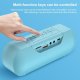 Mini Enceinte Bluetooth Multifonction Avec Enregistrement MP3 Support Micro SD et U-Disk Jusqu'à 64GB Son Haute Qualité 160kb...