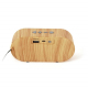 Mini Enceinte Bluetooth Retro Bois Fonction Radio FM et Carte TF Son Haute Fidélité - www.yonis-shop.com