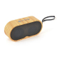 Mini Enceinte Bluetooth Retro Bois Fonction Radio FM et Carte TF Son Haute Fidélité - www.yonis-shop.com