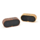Mini Enceinte Bluetooth Retro Bois Fonction Radio FM et Carte TF Son Haute Fidélité - www.yonis-shop.com