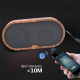 Mini Enceinte Bluetooth Retro Bois Fonction Radio FM et Carte TF Son Haute Fidélité - www.yonis-shop.com