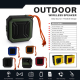 Mini Enceinte Bluetooth TWS Portable Avec Lanière Autonomie 7h Son HD 3W Fonction Mains-Libres FM USB TF Aux - www.yonis-shop...
