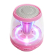 Mini Enceinte Bluetooth Magique Portable Avec Lampe Colorée Et Haut-Parleur Sans Fil Fonction Mains-Libres Radio FM Autonomie...