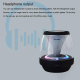 Mini Enceinte Bluetooth Magique Portable Avec Lampe Colorée Et Haut-Parleur Sans Fil Fonction Mains-Libres Radio FM Autonomie...