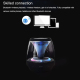 Mini Enceinte Bluetooth Magique Portable Avec Lampe Colorée Et Haut-Parleur Sans Fil Fonction Mains-Libres Radio FM Autonomie...