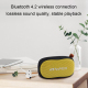 Mini Enceinte Bluetooth Portable Avec Micro Anti-Bruit Support TF AUX Son Hi-Fi Batterie Longue Durée - www.yonis-shop.com