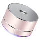 Enceinte Bluetooth Portable LED Stéréo Haut-Parleur Sans Fil Avec Micro Intégré Lecteur MP3 Subwoofer Compact Puissant Batterie Longue Durée Lumière Ambiante