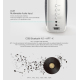 Enceinte Bluetooth Multifonction Avec Chargeur Sans Fil Qi et Réveil LED Compatible iPhone et Android - www.yonis-shop.com