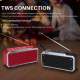 Mini Enceinte Bluetooth Portable Stéréo Son Puissant Basses Profondes TWS Support Carte TF FM AUX U Disk Appels Mains-Libres ...