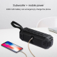 Enceinte Bluetooth 16 W Avec Basses Renforcées Batterie Externe IPX4 Et 12 Heures D’Autonomie - www.yonis-shop.com