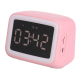 Mini Enceinte Bluetooth HD Avec Miroir LED Alarme Double Température en Temps Réel Lecture Carte TF 32GB AUX Mains-Libres - w...