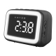 Mini Enceinte Bluetooth HD Avec Miroir LED Alarme Double Température en Temps Réel Lecture Carte TF 32GB AUX Mains-Libres - w...