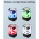 Mini Enceinte Bluetooth LED Magnétique 40mm 800mAh Autonomie 20h Son Stéréo Portable - www.yonis-shop.com