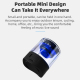 Mini Enceinte Bluetooth LED Magnétique 40mm 800mAh Autonomie 20h Son Stéréo Portable - www.yonis-shop.com
