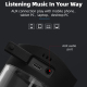 Mini Enceinte Bluetooth LED Magnétique 40mm 800mAh Autonomie 20h Son Stéréo Portable - www.yonis-shop.com