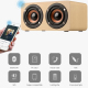 Mini Enceinte Bluetooth Bois Haute Fidélité Basses Profondes Autonomie 6h Puissance 10W - www.yonis-shop.com