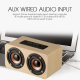Mini Enceinte Bluetooth Bois Haute Fidélité Basses Profondes Autonomie 6h Puissance 10W - www.yonis-shop.com
