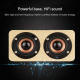 Mini Enceinte Bluetooth Bois Haute Fidélité Basses Profondes Autonomie 6h Puissance 10W - www.yonis-shop.com