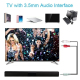 Barre De Son Bluetooth 2.1 Pour TV Portable Avec 4 Haut-Parleurs Radio FM Et Entrées USB TF AUX - www.yonis-shop.com