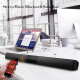 Barre De Son Bluetooth 2.1 Pour TV Portable Avec 4 Haut-Parleurs Radio FM Et Entrées USB TF AUX - www.yonis-shop.com