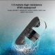Mini Enceinte Bluetooth 3D Stéréo Magnétique Sans Fil HiFi Transparente Avec Sac De Rangement Autonomie 8h - www.yonis-shop.com