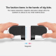 Mini Enceinte Bluetooth 3D Stéréo Magnétique Sans Fil HiFi Transparente Avec Sac De Rangement Autonomie 8h - www.yonis-shop.com