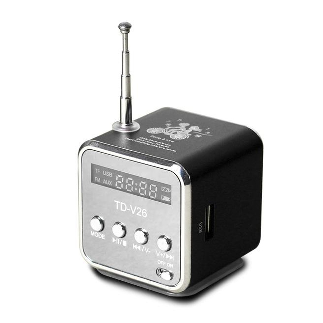 Enceinte Portable Bluetooth Avec Radio FM Lecteur MP3 Support SD TF et USB Haut-Parleur Multifonction Pour Téléphone TV - www...