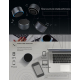 Enceinte Bluetooth A10 Mini PortableAppels Mains-Libres et LED Intégrée Carte TF 32GB Compatible - www.yonis-shop.com