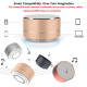 Enceinte Bluetooth A10 Mini PortableAppels Mains-Libres et LED Intégrée Carte TF 32GB Compatible - www.yonis-shop.com