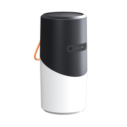 Enceinte Bluetooth Lumineuse Etanche avec Son Surround 360° et Lumière d'Ambiance RGB