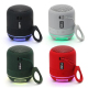 Mini Enceinte Bluetooth Stéréo Portable LED Son 360 TWS Haut-Parleur Sans Fil Autonomie Longue Durée Compatible MP3 USB TF - ...