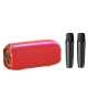 Enceinte Bluetooth Portable 20W TWS Dual Mic Son Haute Définition et Design Unique Pour Extérieur KTV Duet Batterie Longue Du...