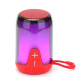 Enceinte Bluetooth Lumineuse RGB Portable Haute Puissance Son 360° TWS Autonomie Longue Durée Compatible MP3 WAV FLAC USB et ...