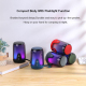 Enceinte Bluetooth Lumineuse RGB Portable Haute Puissance Son 360° TWS Autonomie Longue Durée Compatible MP3 WAV FLAC USB et ...