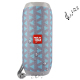 Enceinte Bluetooth Portable Avec Micro Intégré Appels Mains-Libres Carte TF AUX FM Portée 10m - www.yonis-shop.com