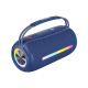 Enceinte Bluetooth Portable 20W Son Stéréo 360° Avec Lumière LED Multicolore Et Fonction Tactile