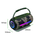 Enceinte Bluetooth Portable 20W Son Stéréo 360° Avec Lumière LED Multicolore Et Fonction Tactile - www.yonis-shop.com