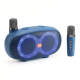 Enceinte Bluetooth Portable Puissante 8W Haut-Parleur Sans Fil avec Micro Karaoké Autonomie 3h Etanche Salle de Bain Support TF USB