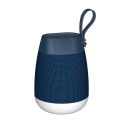 Enceinte Bluetooth Tissu Sans Fil Cylindrique Etanche Subwoofer Lumière RGB Autonomie 12h Son Puissant - www.yonis-shop.com