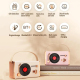 Mini Enceinte Bluetooth Portable Rétro Fantasy Purple Son Stéréo 360° 5 Modes de Lecture Bluetooth 5.3 Autonomie 12h IPX5 - w...